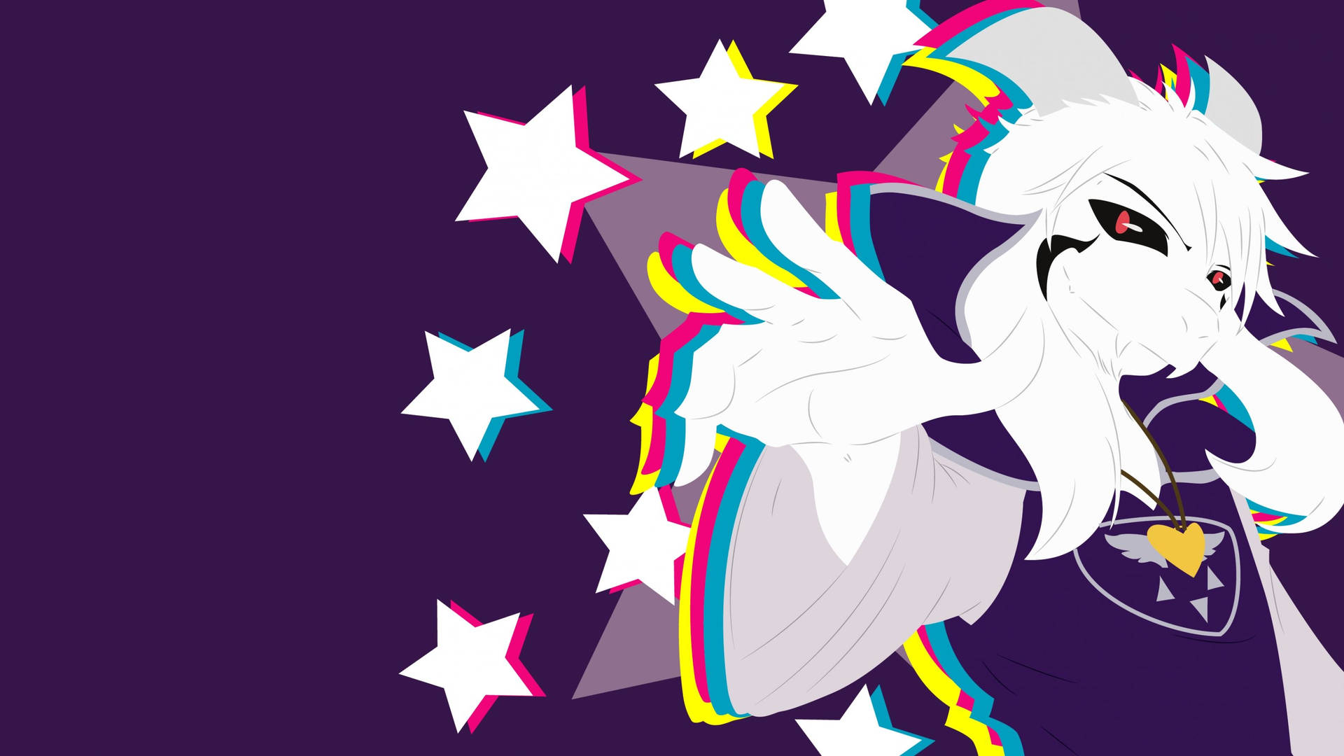 Download free Undertale Colorful Asriel Dreemurr Wallpaper - MrWallpaper.com