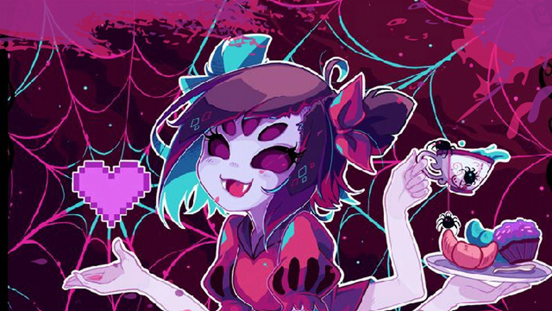 Download free Undertale Muffet Tea Party Wallpaper - MrWallpaper.com