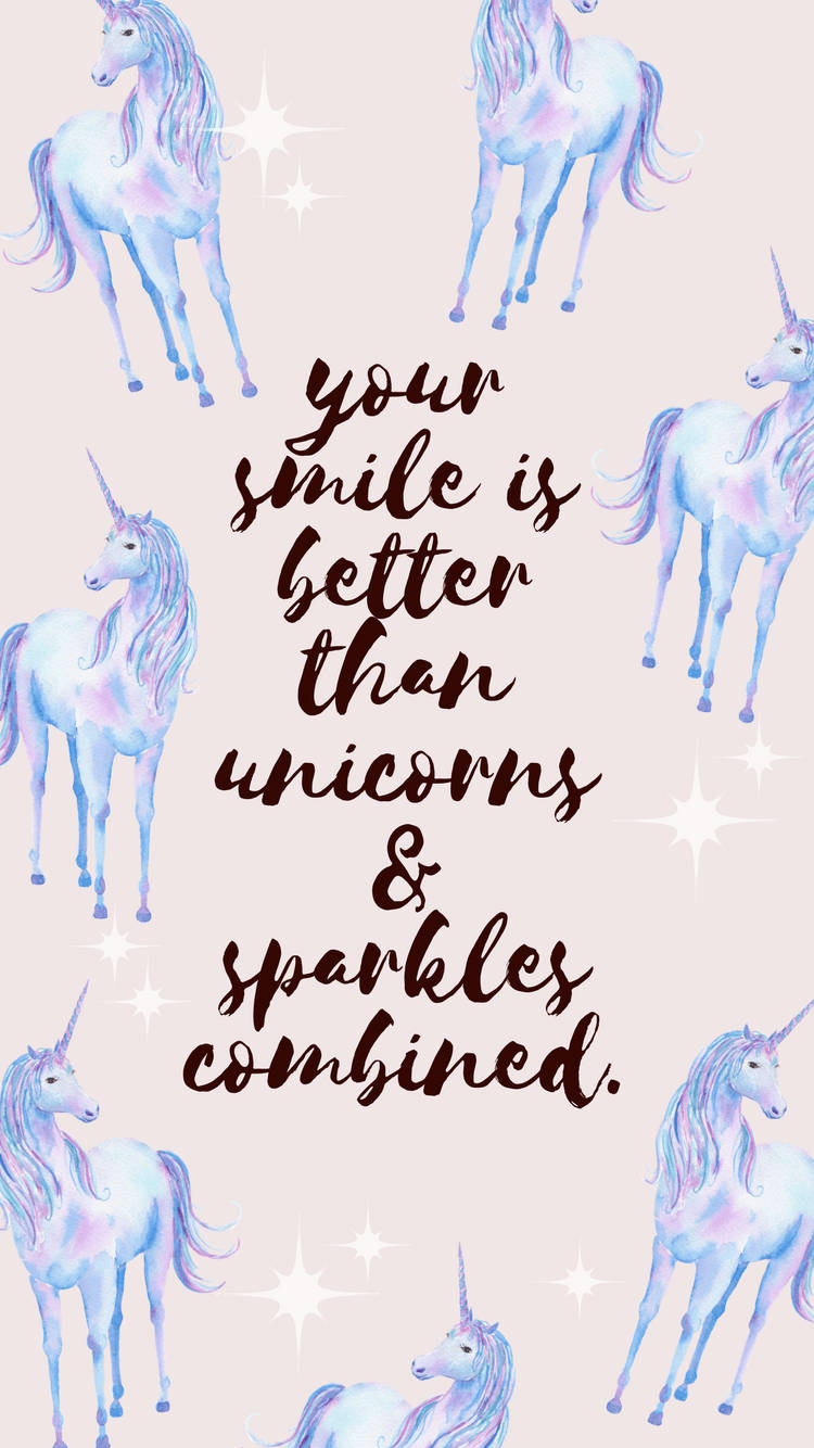 Unicorns And Sparkles Wallpaper