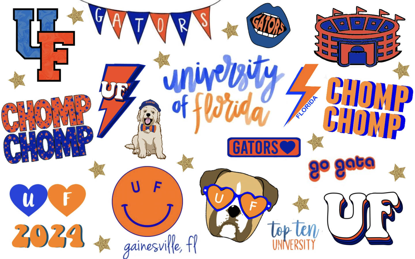 University Of Florida Logos And Symbols Wallpaper