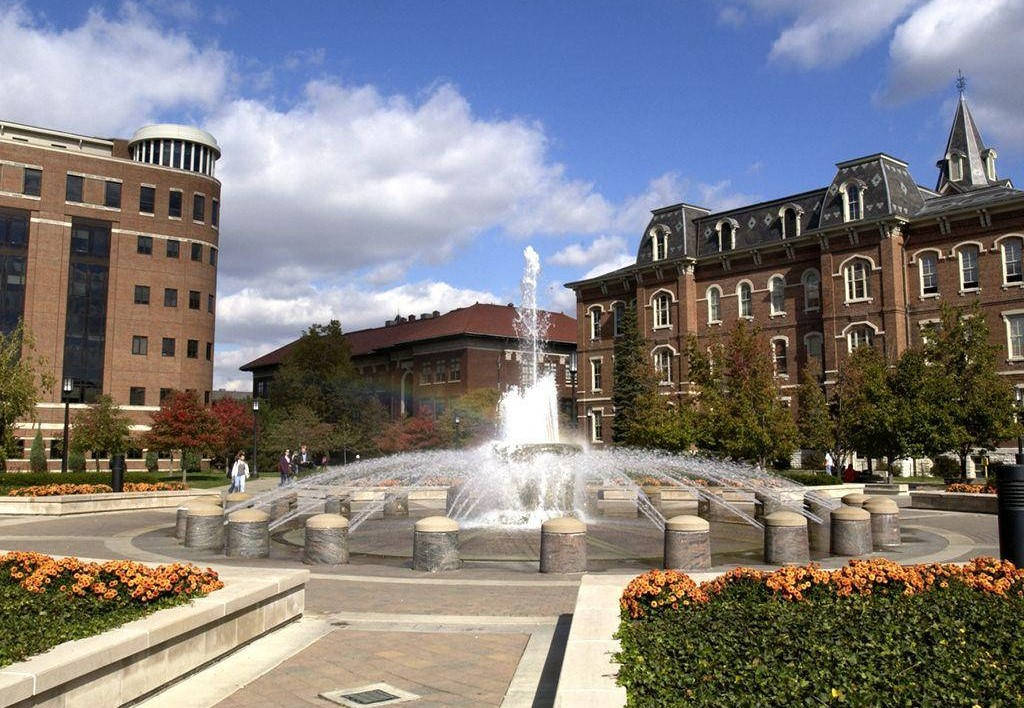 University Of Minnesota Water Fountain Wallpaper