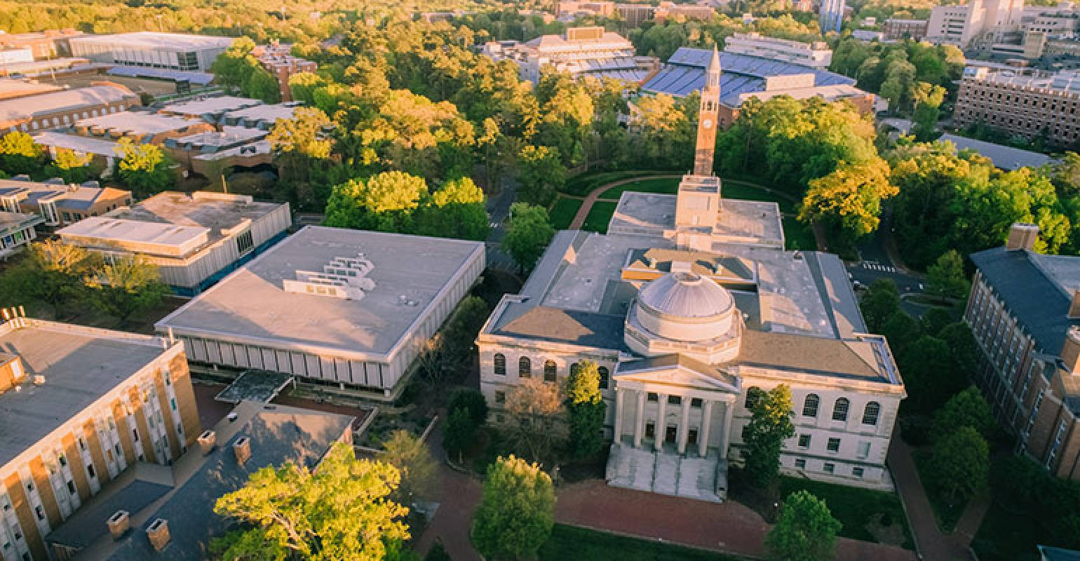 University Of North Carolina In Spring Wallpaper