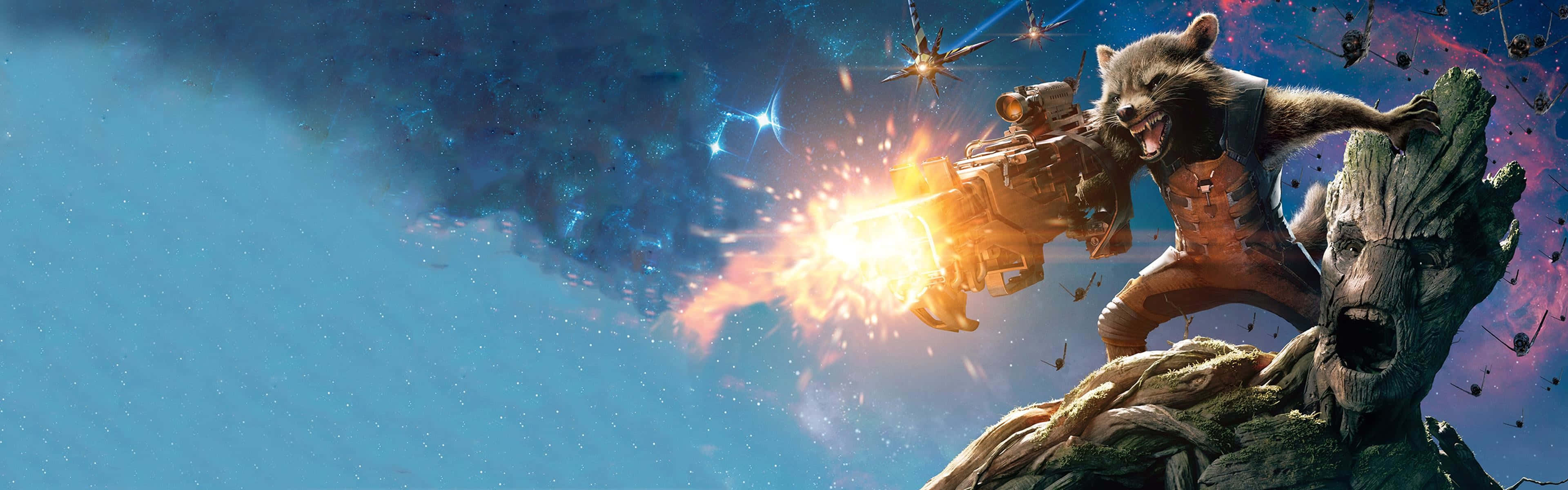 Unleash The Power Of The Avengers With Dual Screen Wallpaper