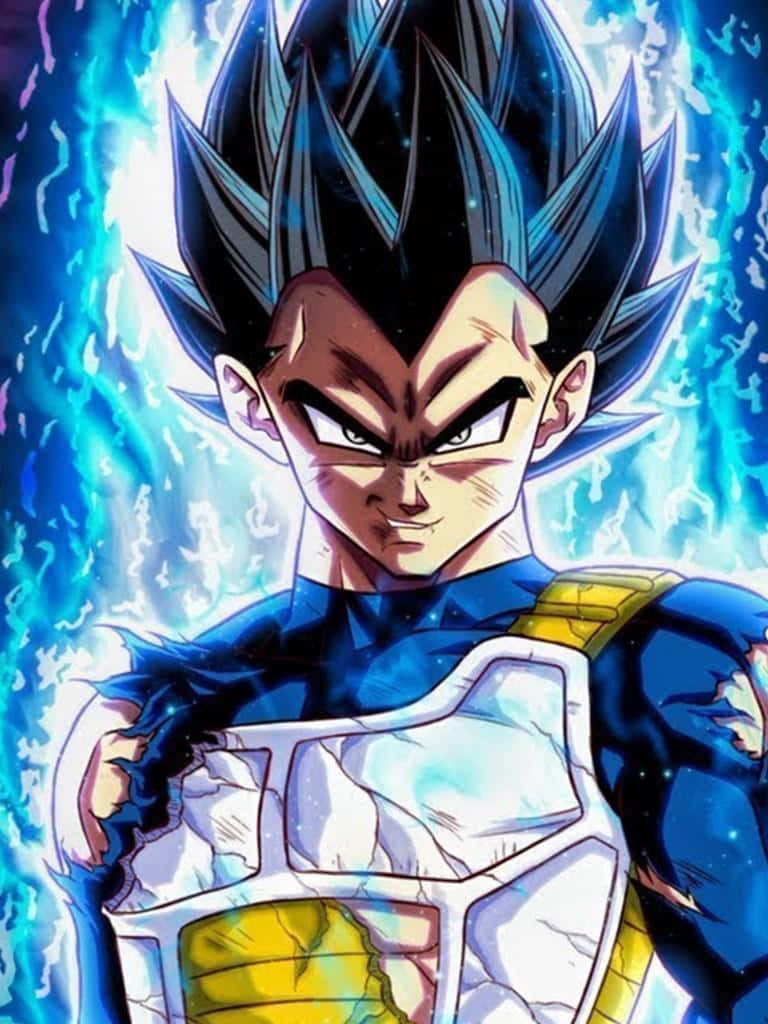 Unleash The Power Of Vegeta Ultra Ego! Wallpaper