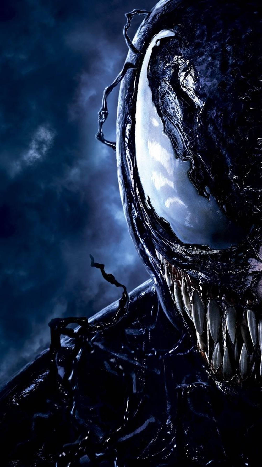 Unleash Your Dark Side With Venom Iphone Wallpaper Wallpaper