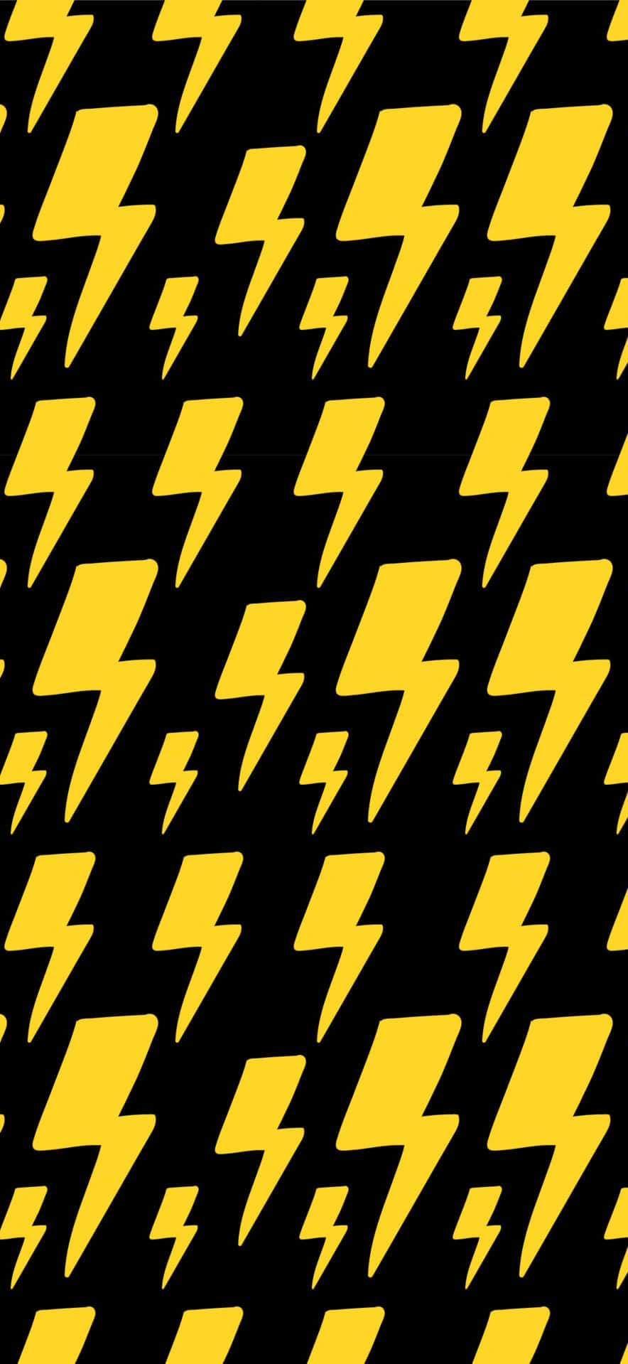 Unlock Power With The Lightning Bolt Iphone Wallpaper