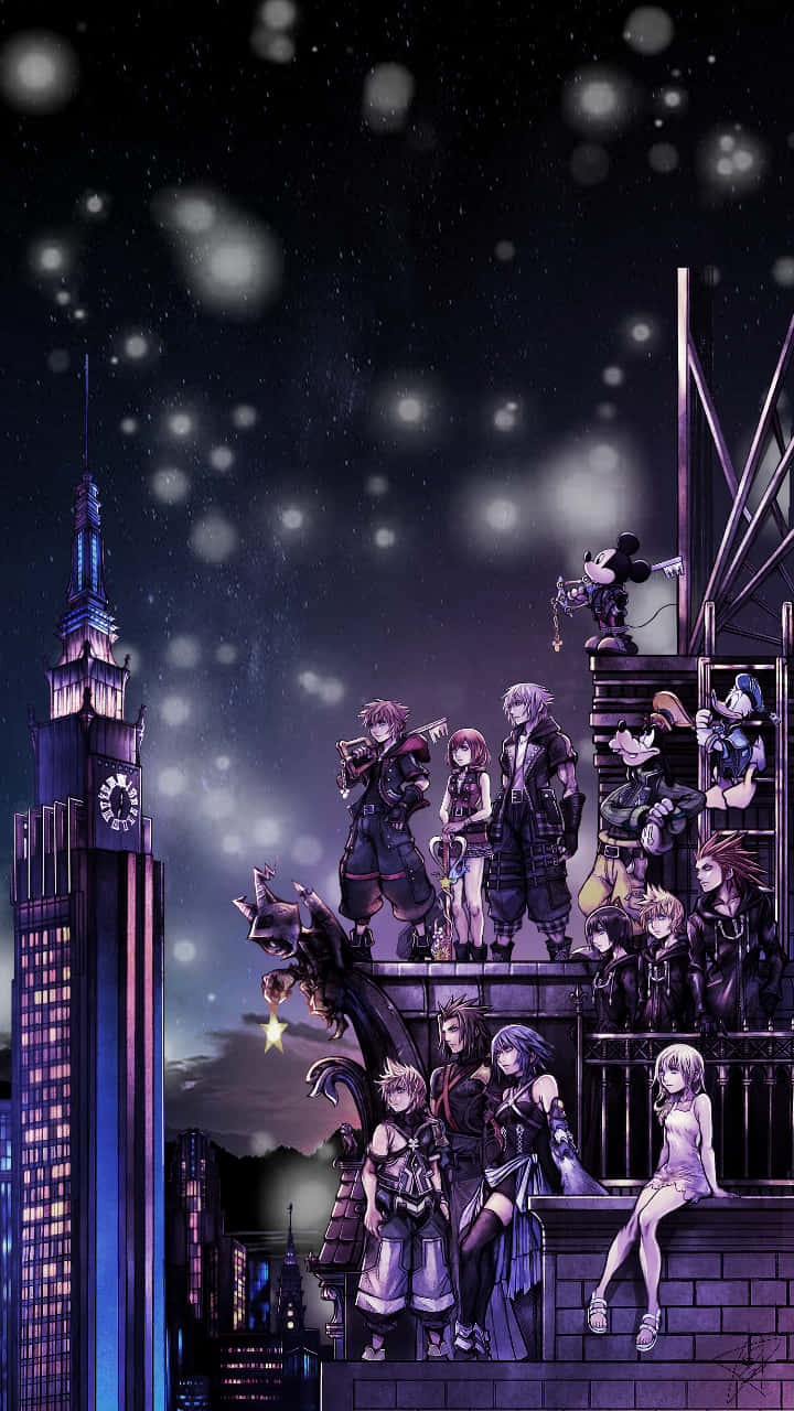 Unlock The Magic Of Sora With The New Kingdom Hearts Phone Wallpaper