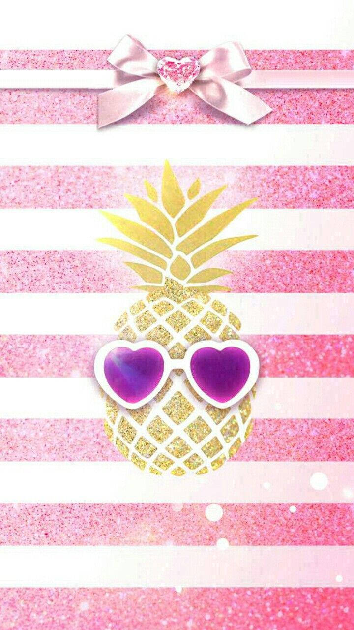 Unlock The Sweetness Of Your Phone With A Pineapple Iphone! Wallpaper