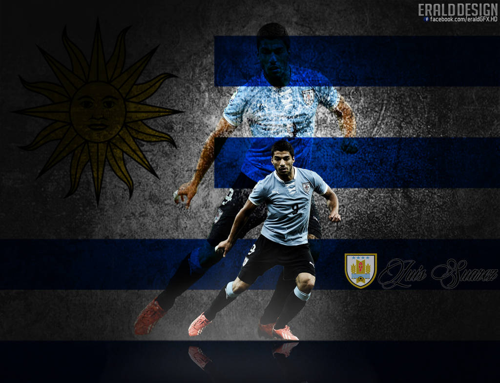 Uruguay Footballer Luis Suárez Wallpaper