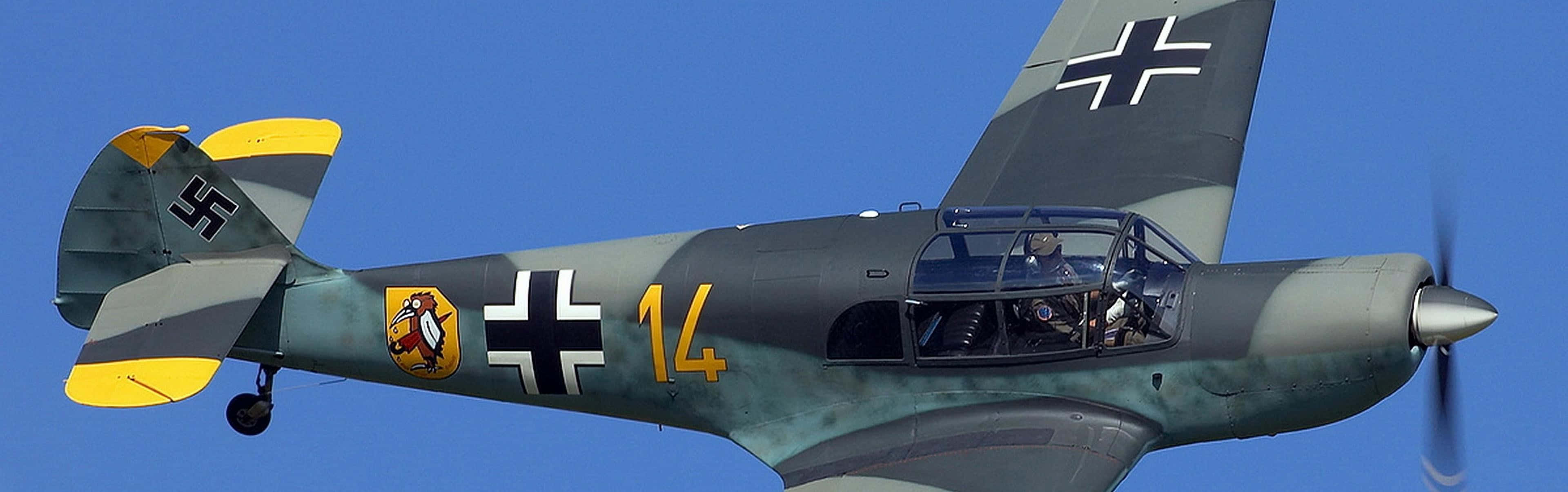 Us Military Plane Flying Over The Skyline Wallpaper