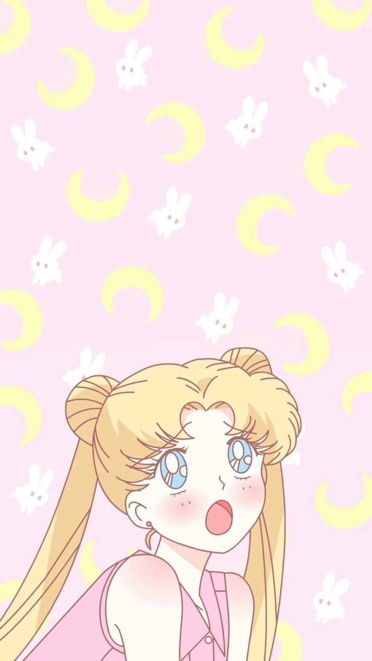 Usagi Sailor Moon Cute Tablet Wallpaper