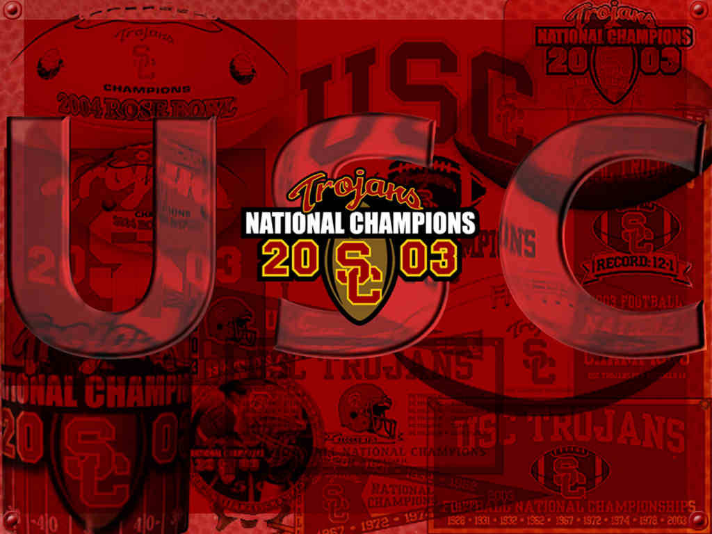 Usc Football Trojans National Champions Wallpaper