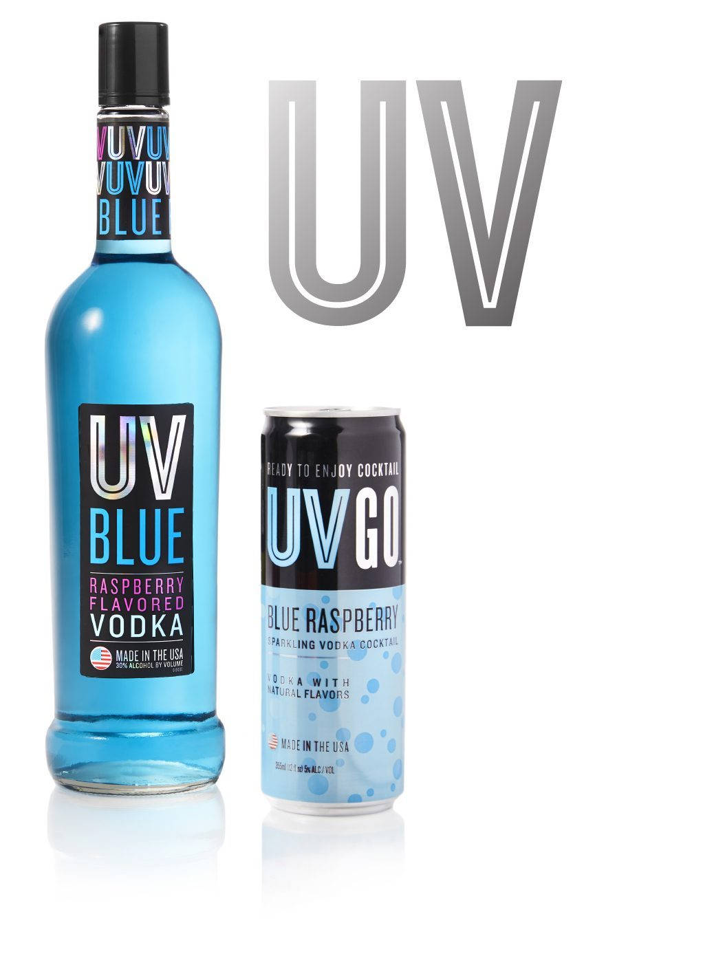 Uv Vodka Blue Can Wallpaper