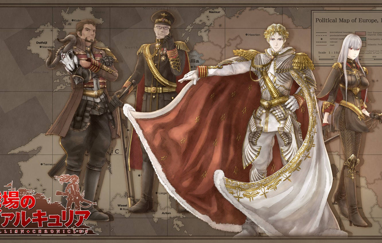 Valkyria Chronicles Villains Wallpaper