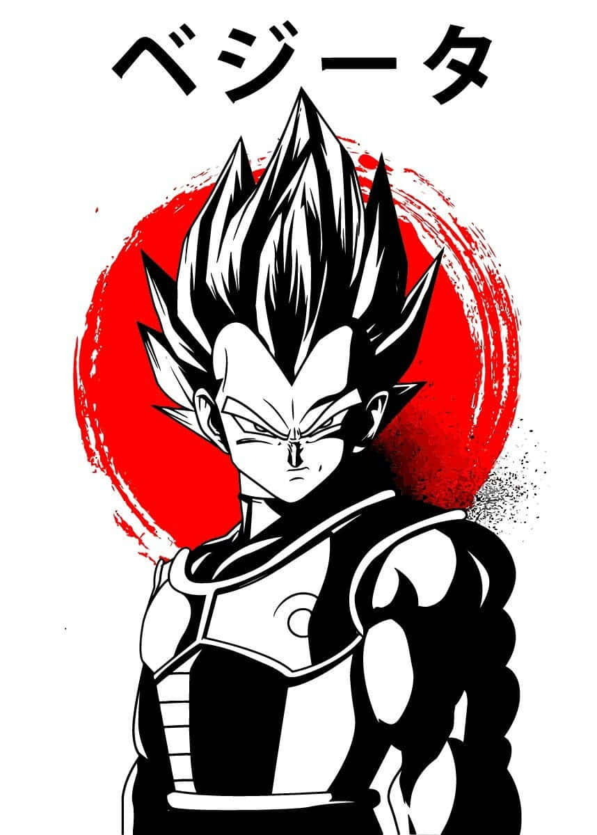 Vegeta, The Prince Of All Saiyans Wallpaper