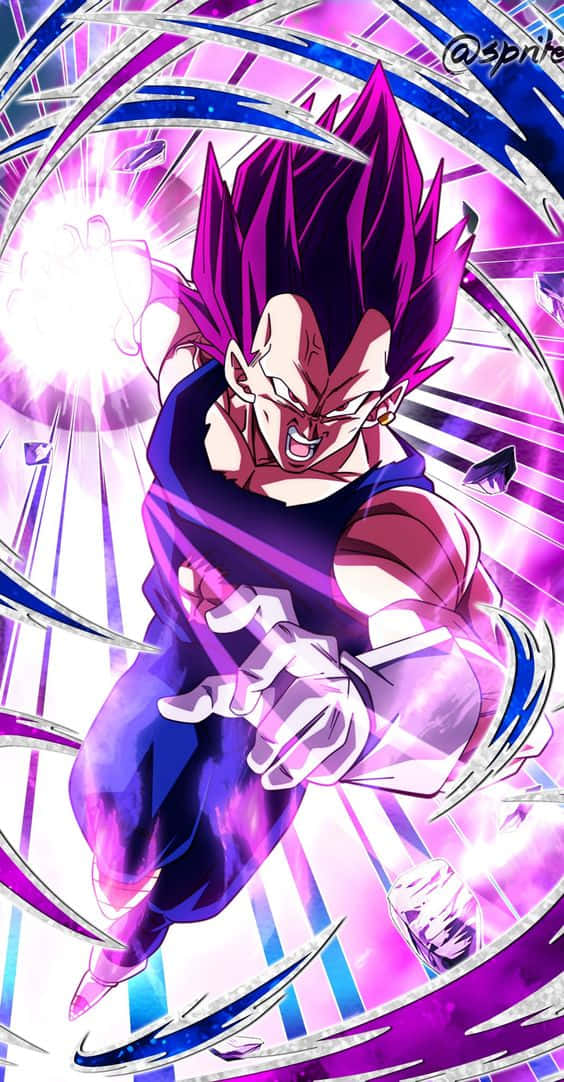 Vegeta Ultra Ego Attacking Wallpaper