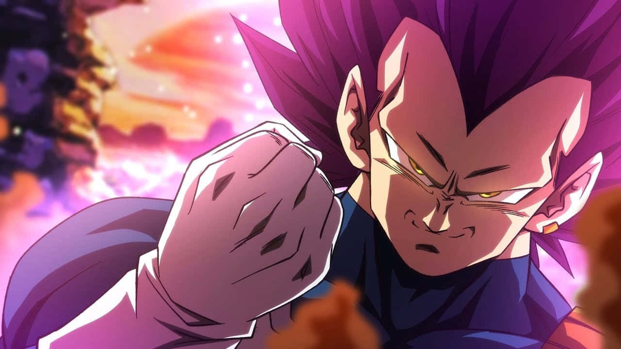 Vegeta Ultra Ego Fist Clenched Wallpaper