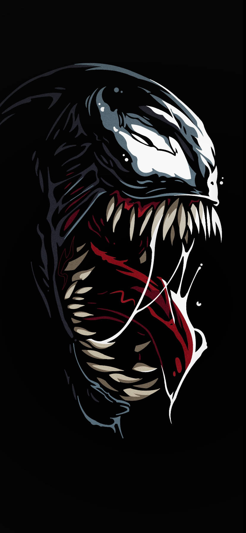 Venom Art Marvel Iphone Xr Wallpaper