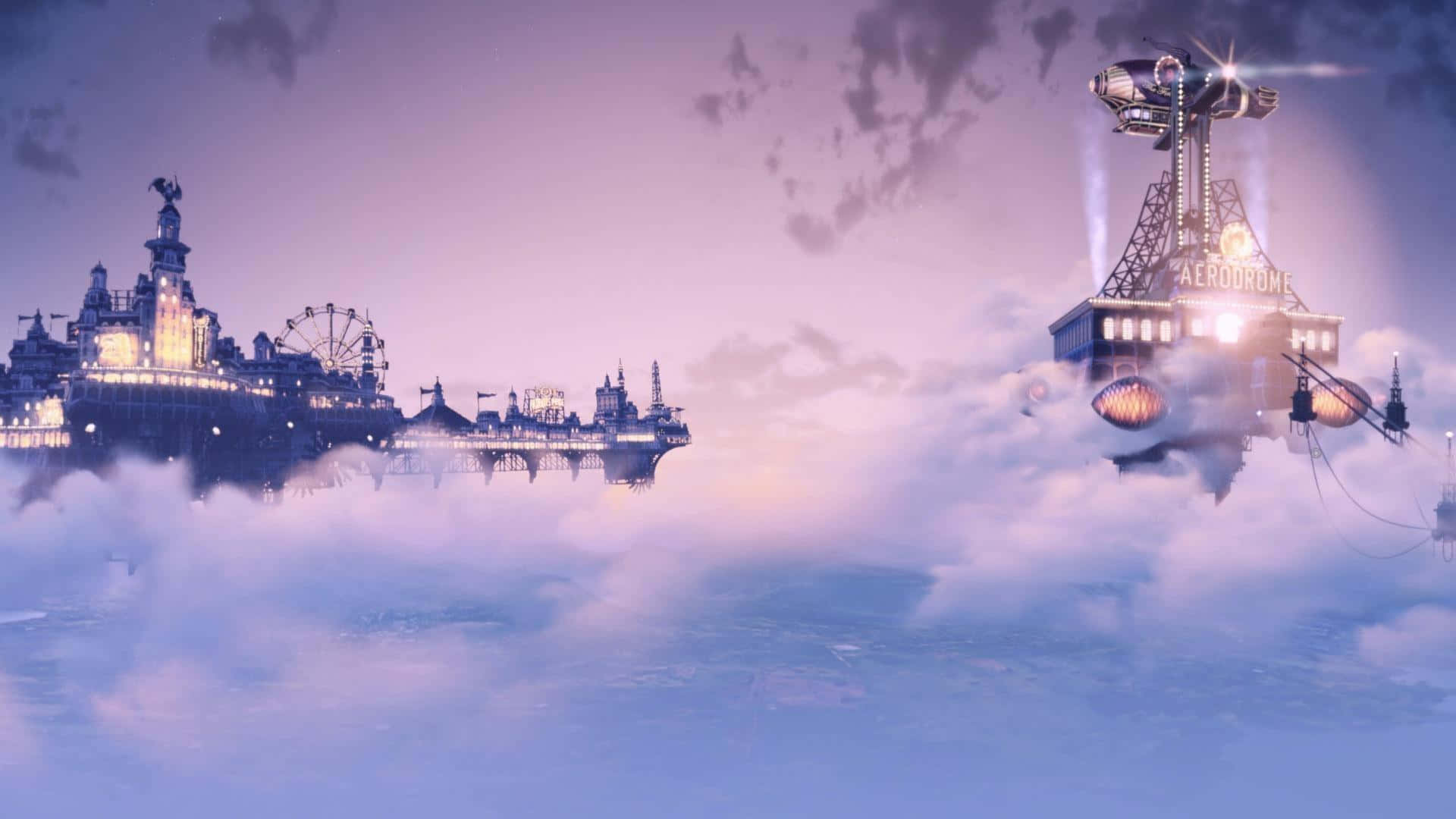 Vibrant And Eclectic Cute Anime Aesthetic Desktop Wallpaper