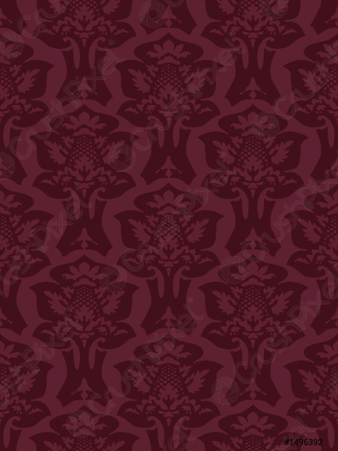 Vibrant Burgundy Flower Wallpaper