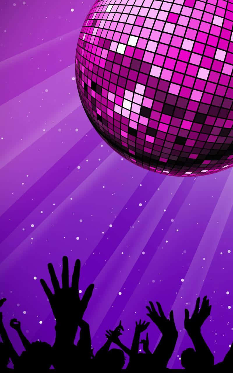 Vibrant Disco Ball Celebration Wallpaper