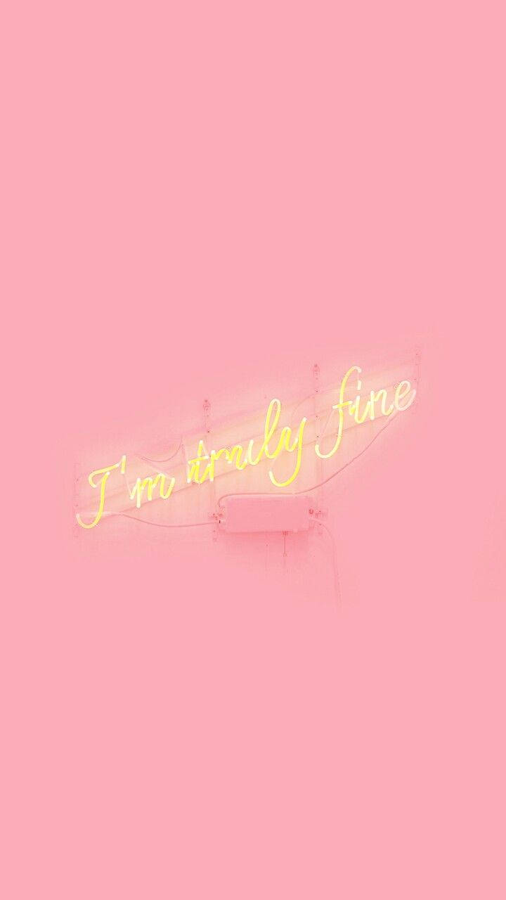 Vibrant Pink Aesthetic For Iphone - Illuminate Your Screen Wallpaper