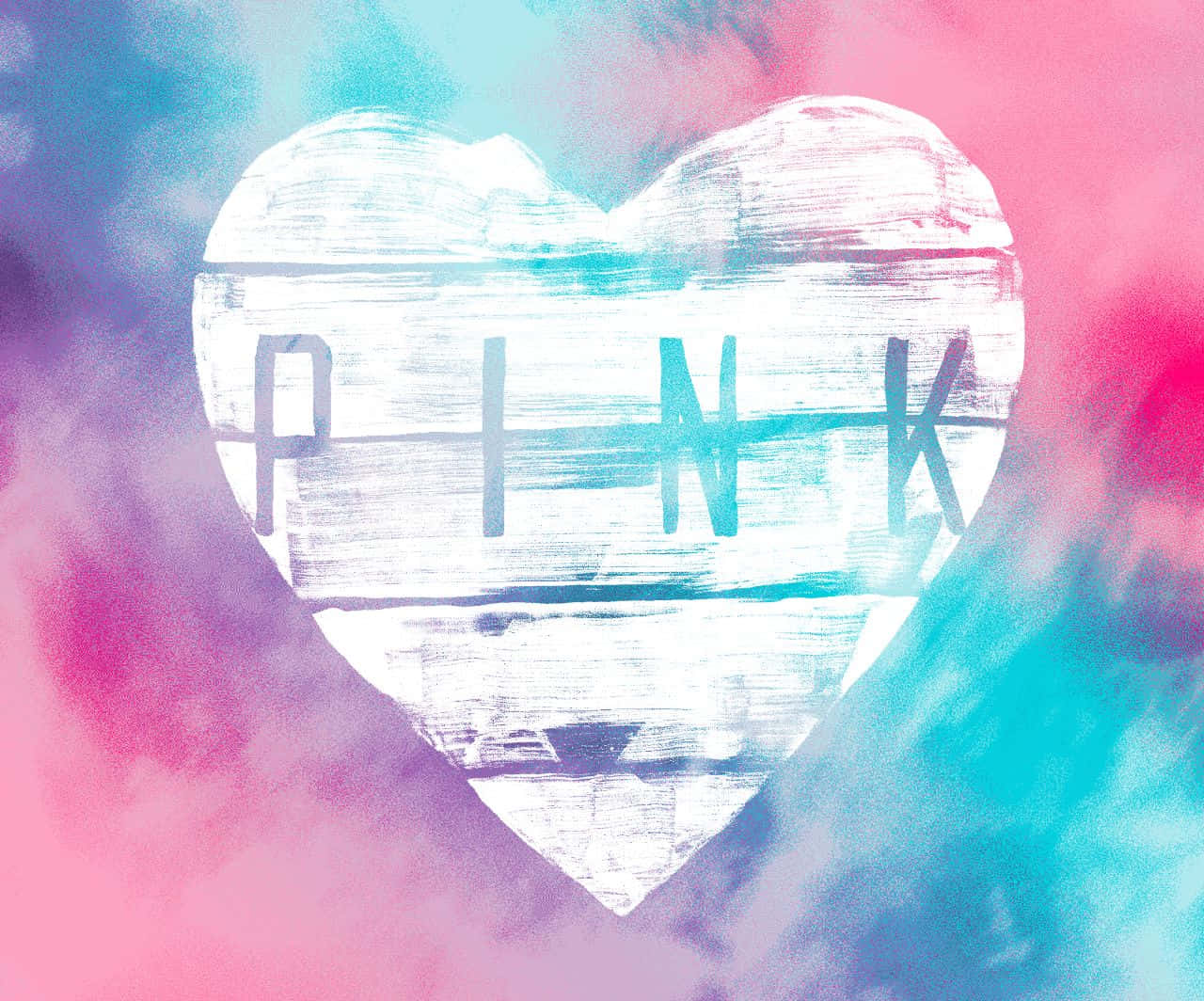 Victorias Secret Pink Nation Pastel Graphic Design Wallpaper