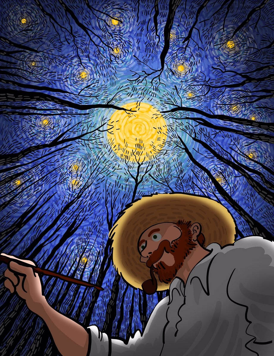 Đêm đầy sao » của Van Gogh : Từ nỗi cô đơn tuyệt vọng đến khát khao vươn  tới cái đẹp - Tạp chí văn hóa