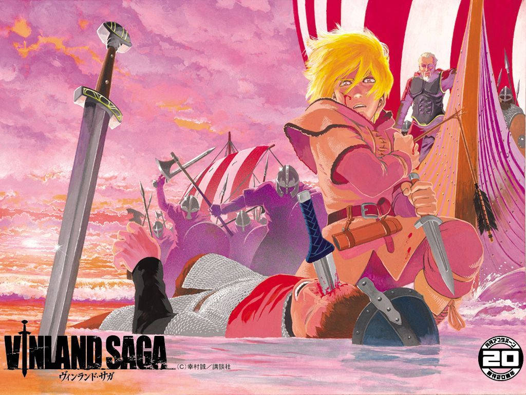 Vinland Saga Manga Art Wallpaper