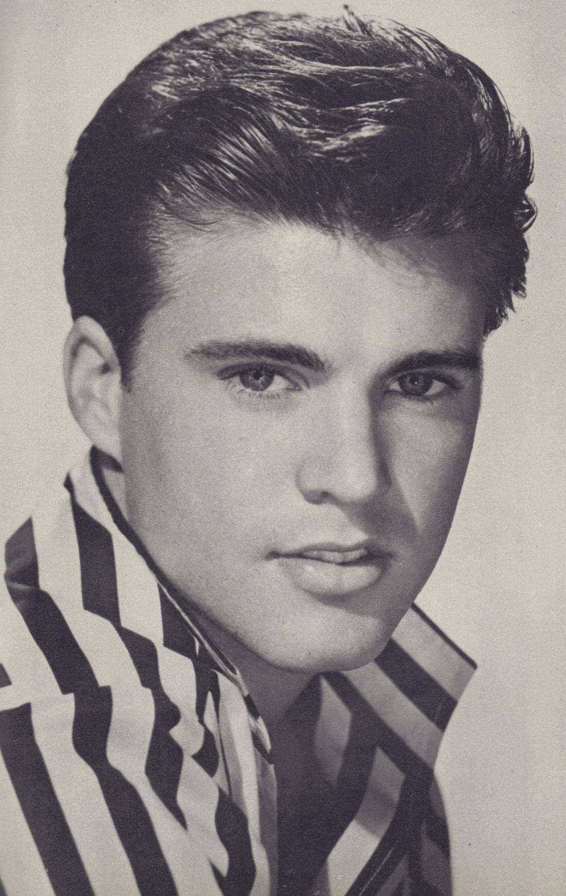 Vintage American Singer Rick Nelson Portrait Wallpaper