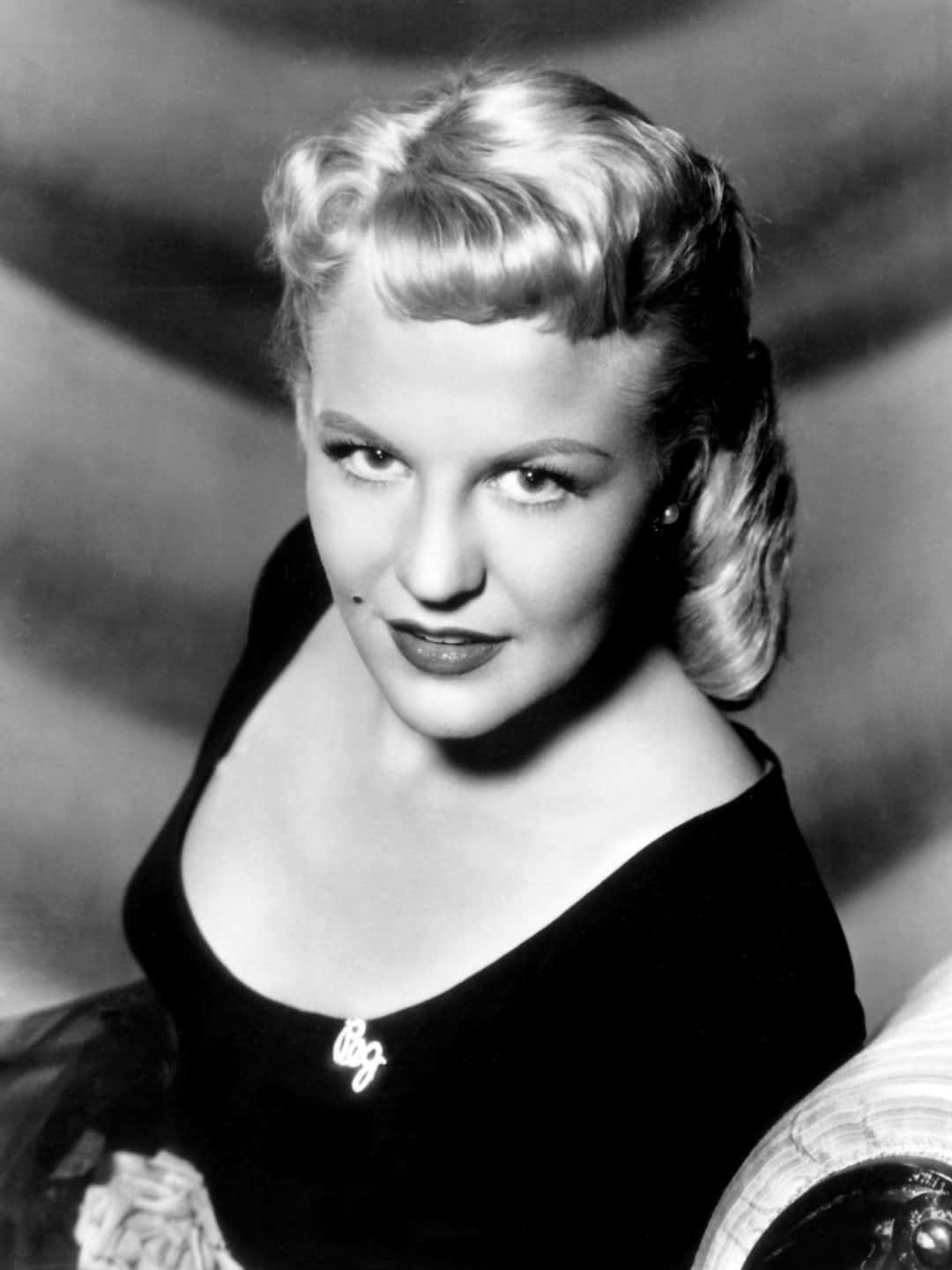 Vintage Portrait Peggy Lee Wallpaper