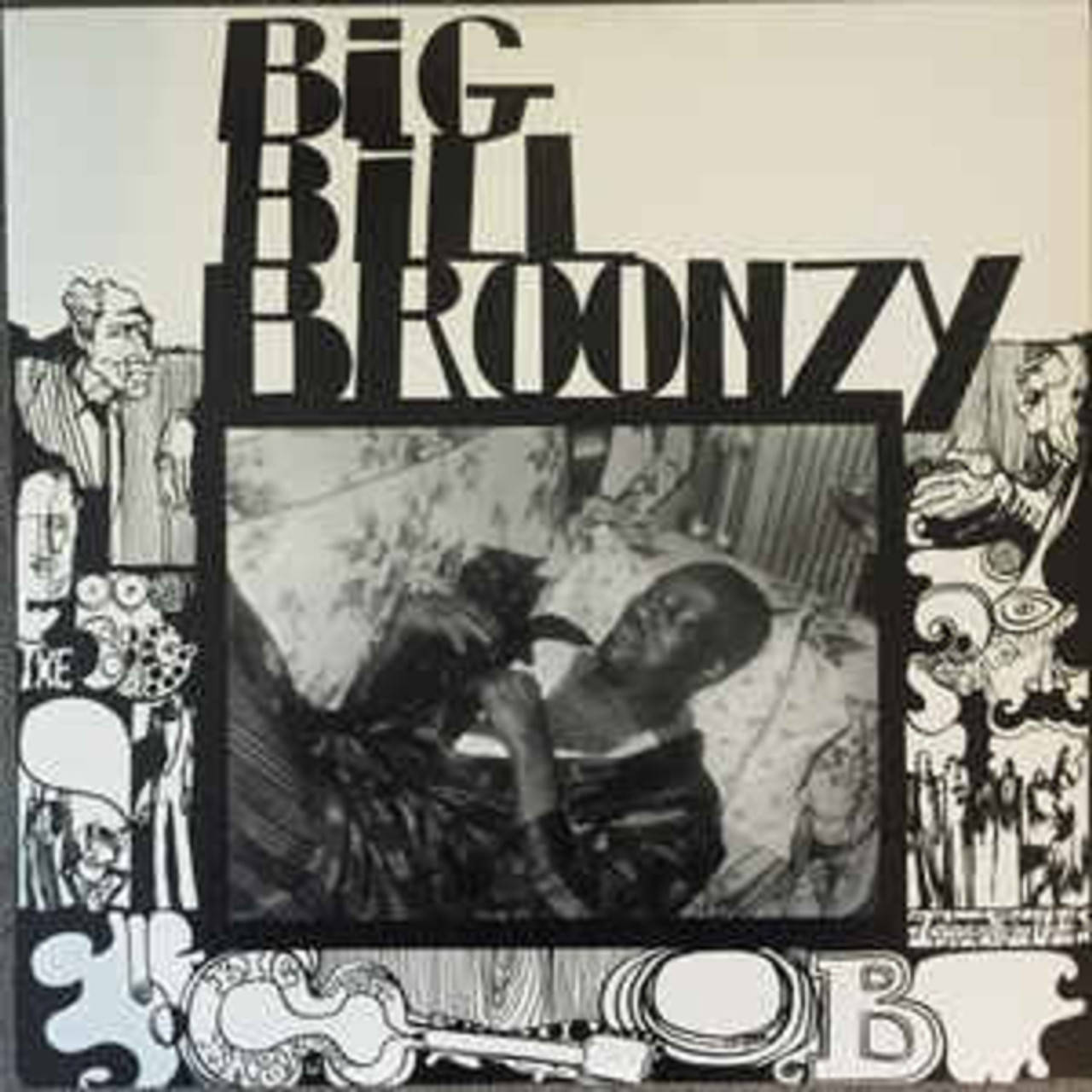 Vintage Poster Of Big Bill Broonzy, Iconic American Blues Artist Wallpaper