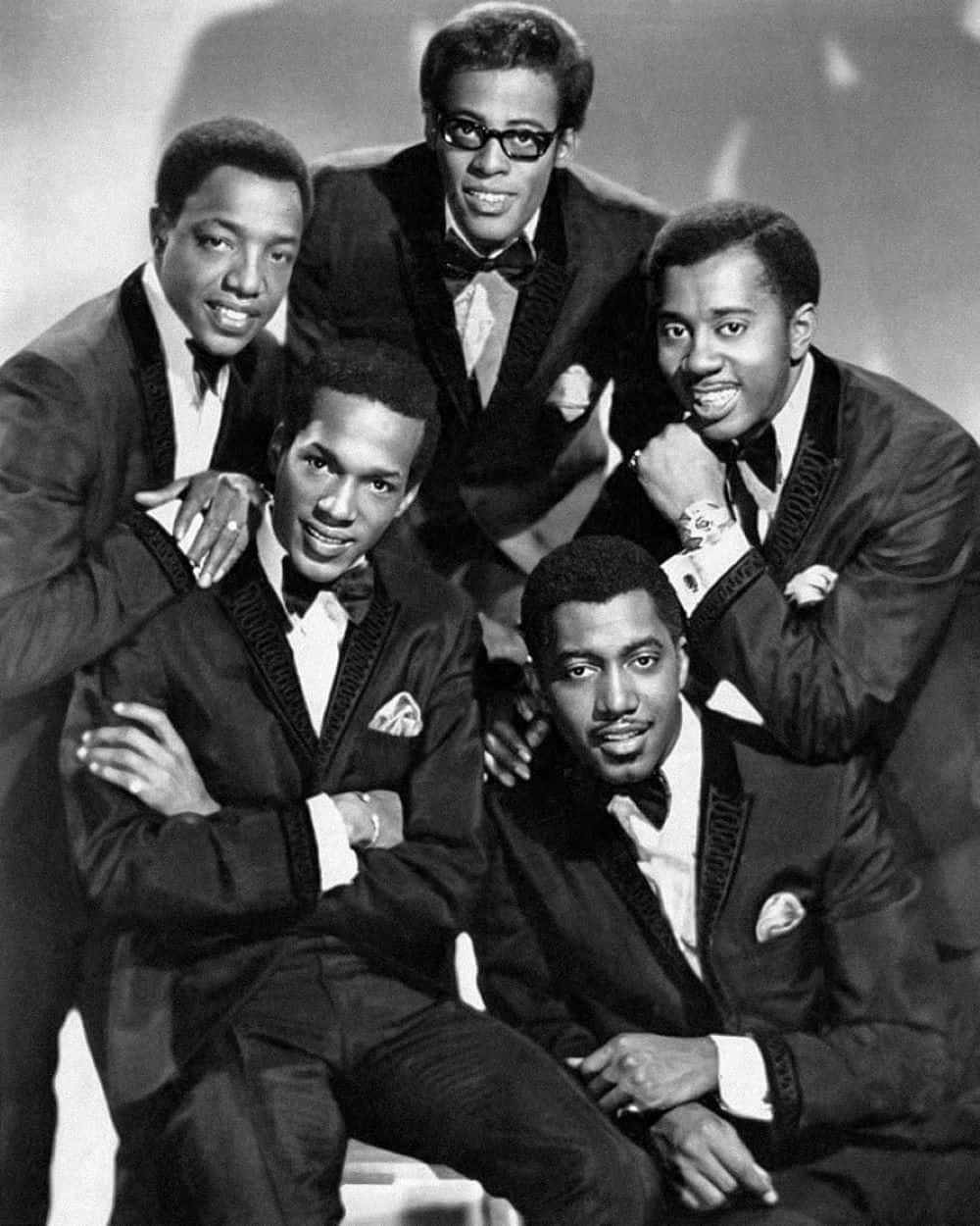 Vintage Temptations Group Portrait Wallpaper