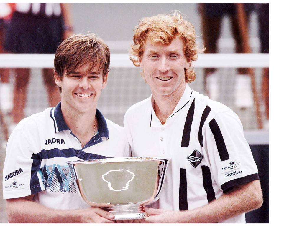 Vintage Todd Woodbridge Doubles Photo Wallpaper