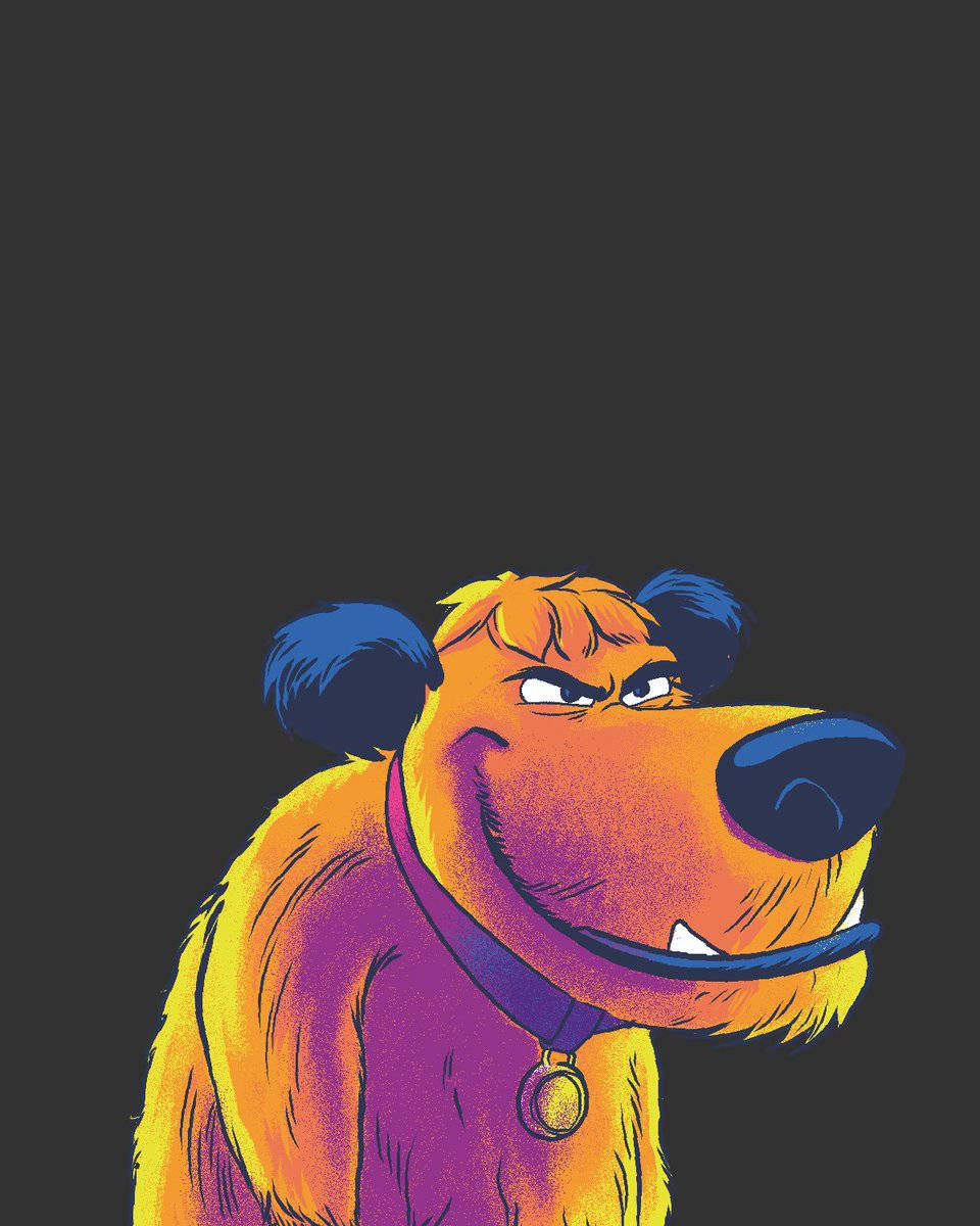 Vintage Villain Cartoon Muttley Wallpaper