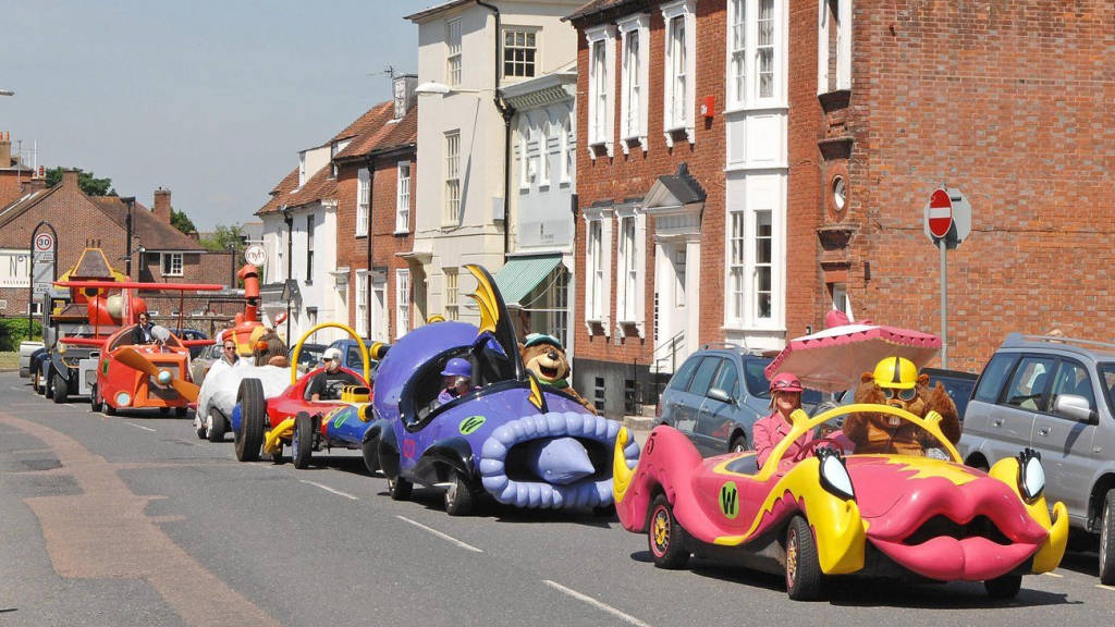 Wacky Races Real-life Cars Wallpaper