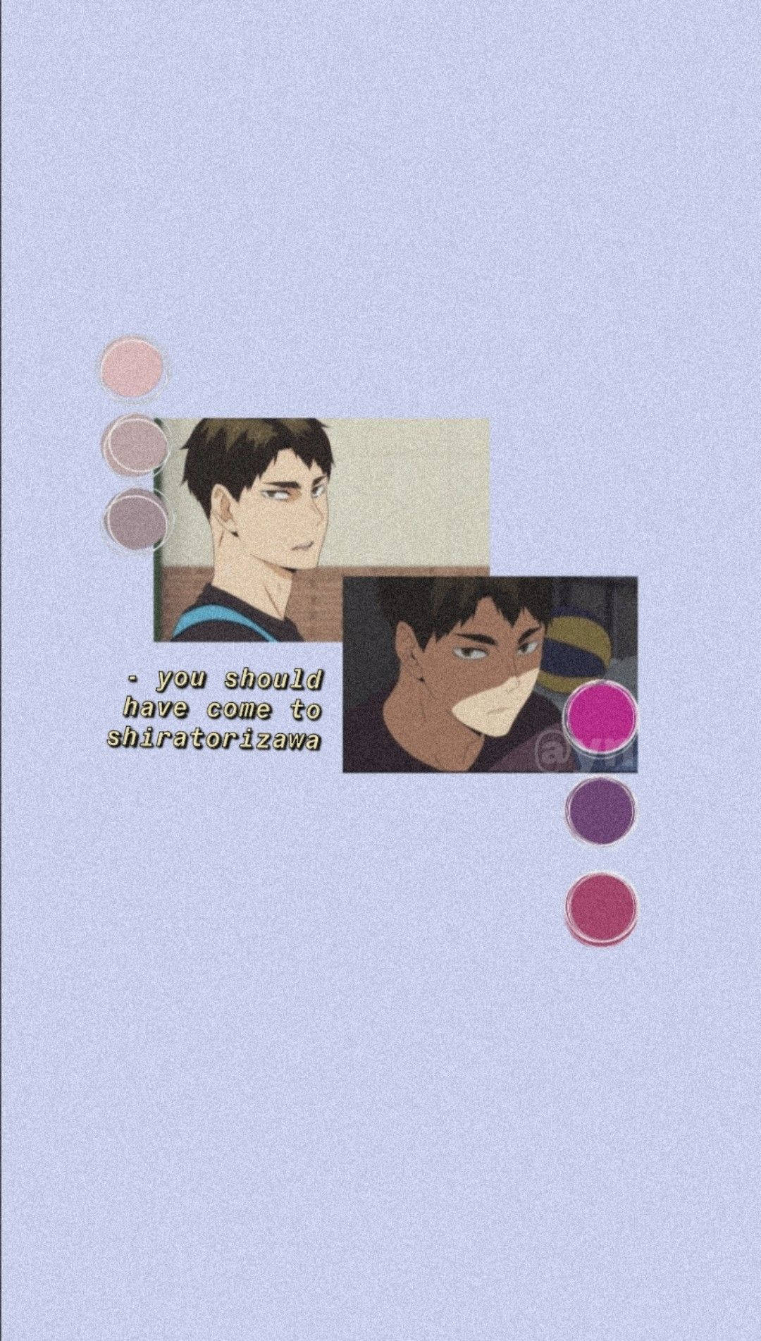 Wakatoshi Inviting People To Shiratorizawa Wallpaper