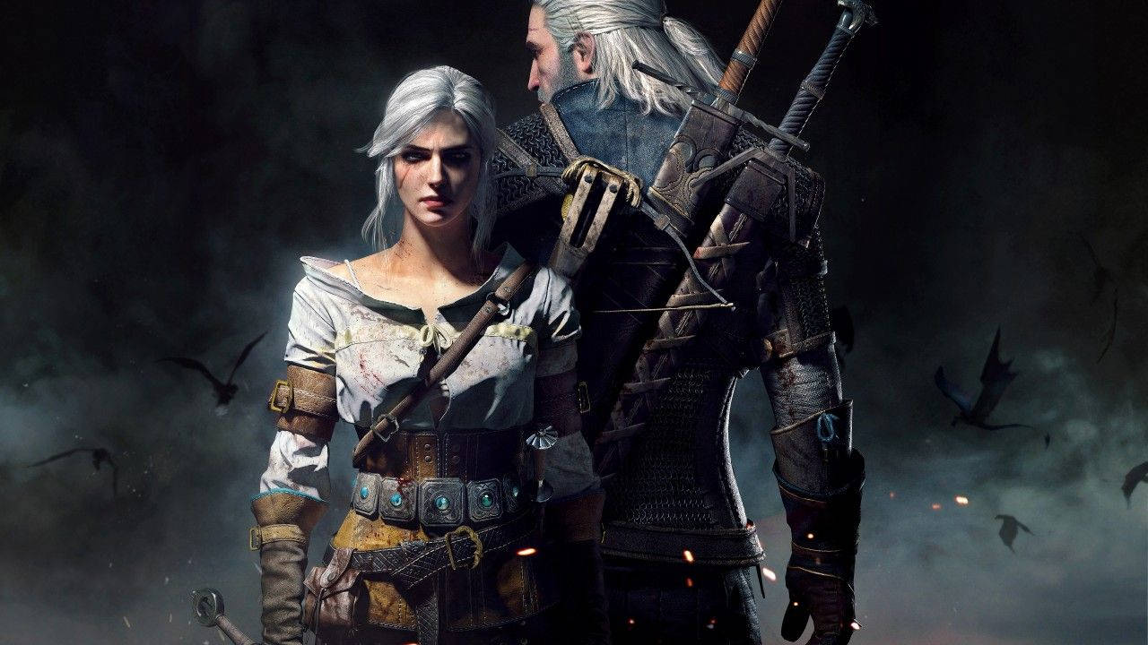 Wallpaper Geralt, Ciri, The Witcher 3, Wild Hunt, 5k, Games Wallpaper