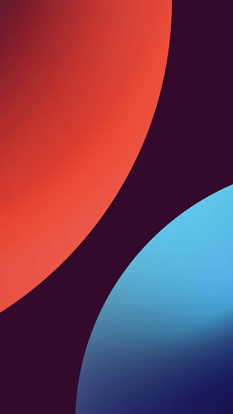 Want The Perfect Combination Of Bold Colors? Try The Red And Blue Iphone! Wallpaper