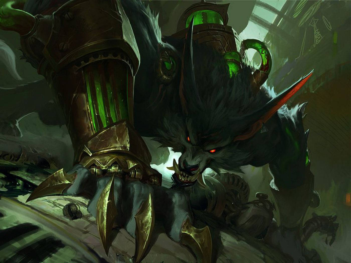 Warwick, The Uncaged Wrath Of The Slayer Of The Sands Wallpaper