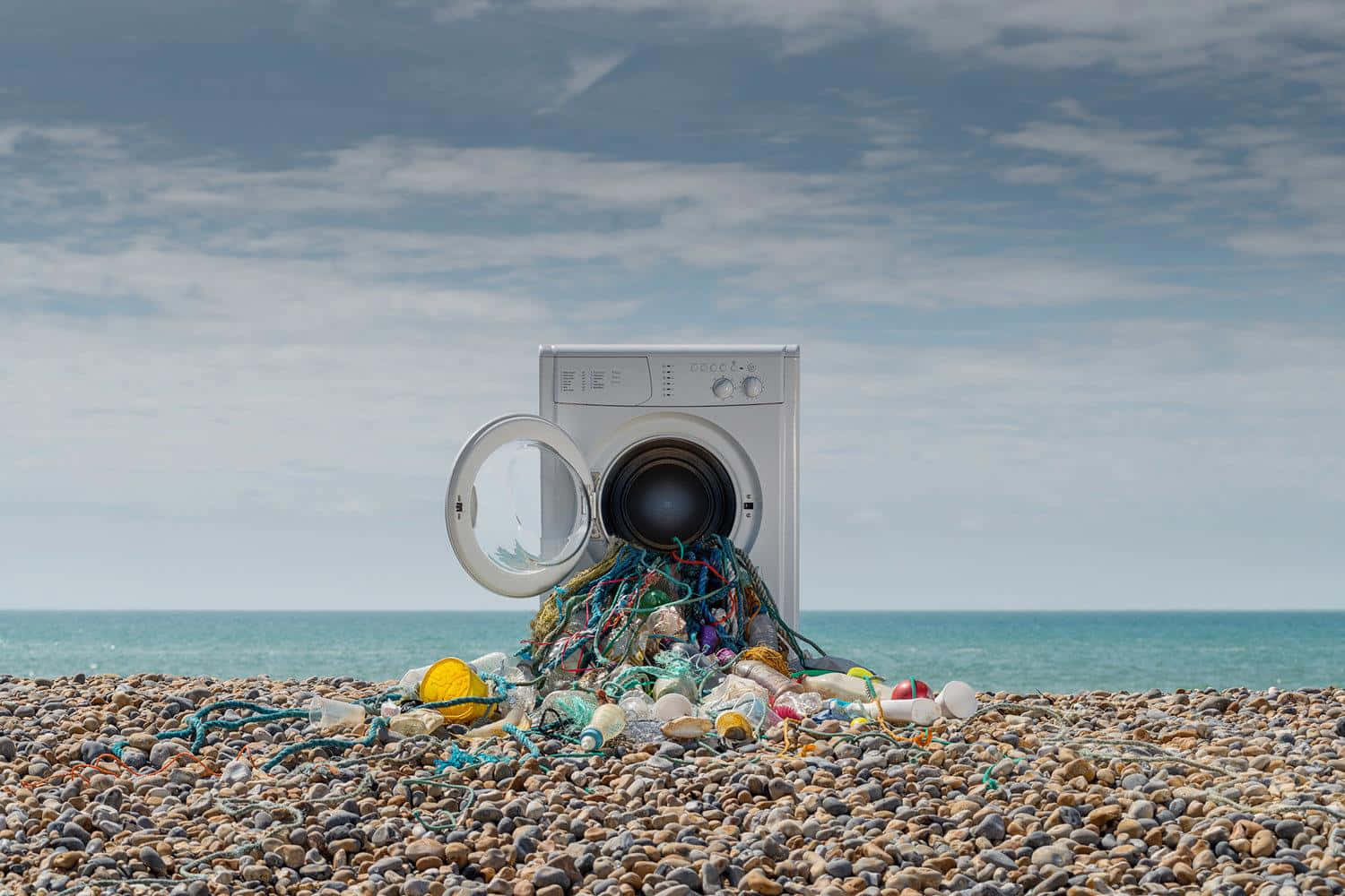 Washing Machine Ocean Pollution.jpg Wallpaper