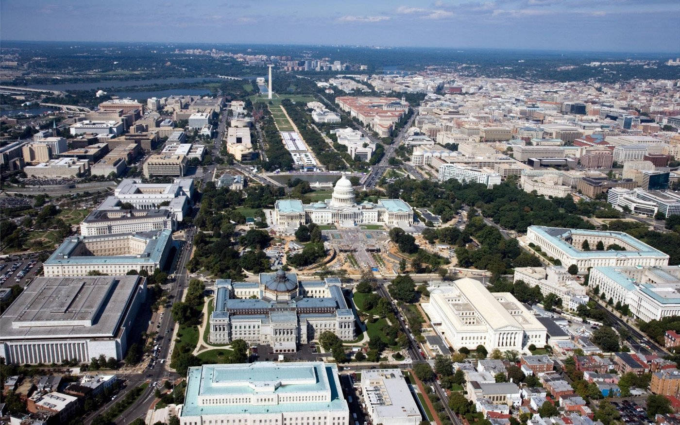 Washington, Dc Aerial Wallpaper