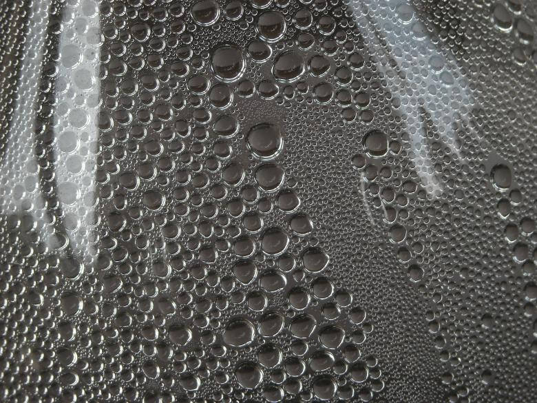 Water Droplets On Window Wallpaper