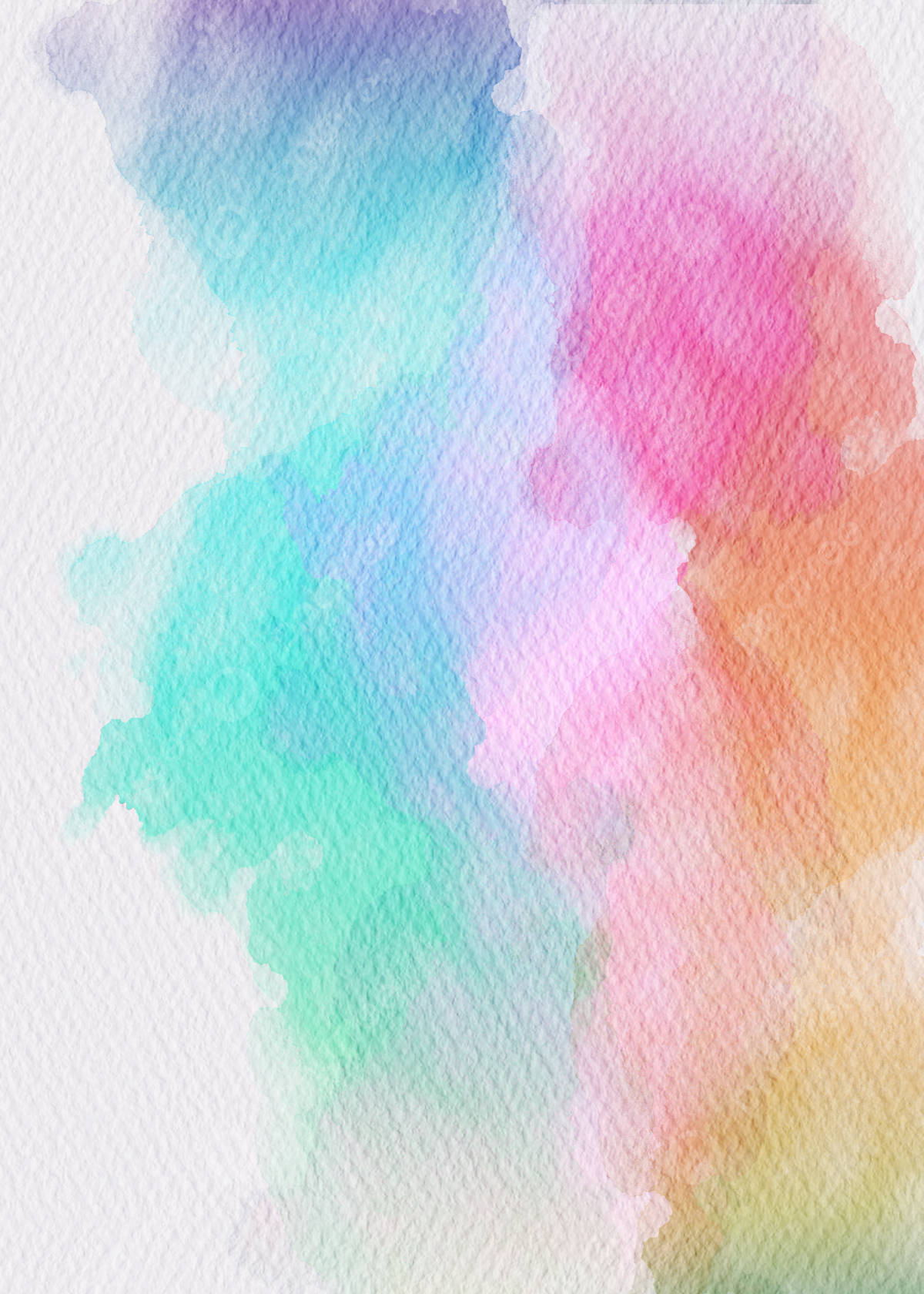 Watercolor Mix Color Wallpaper