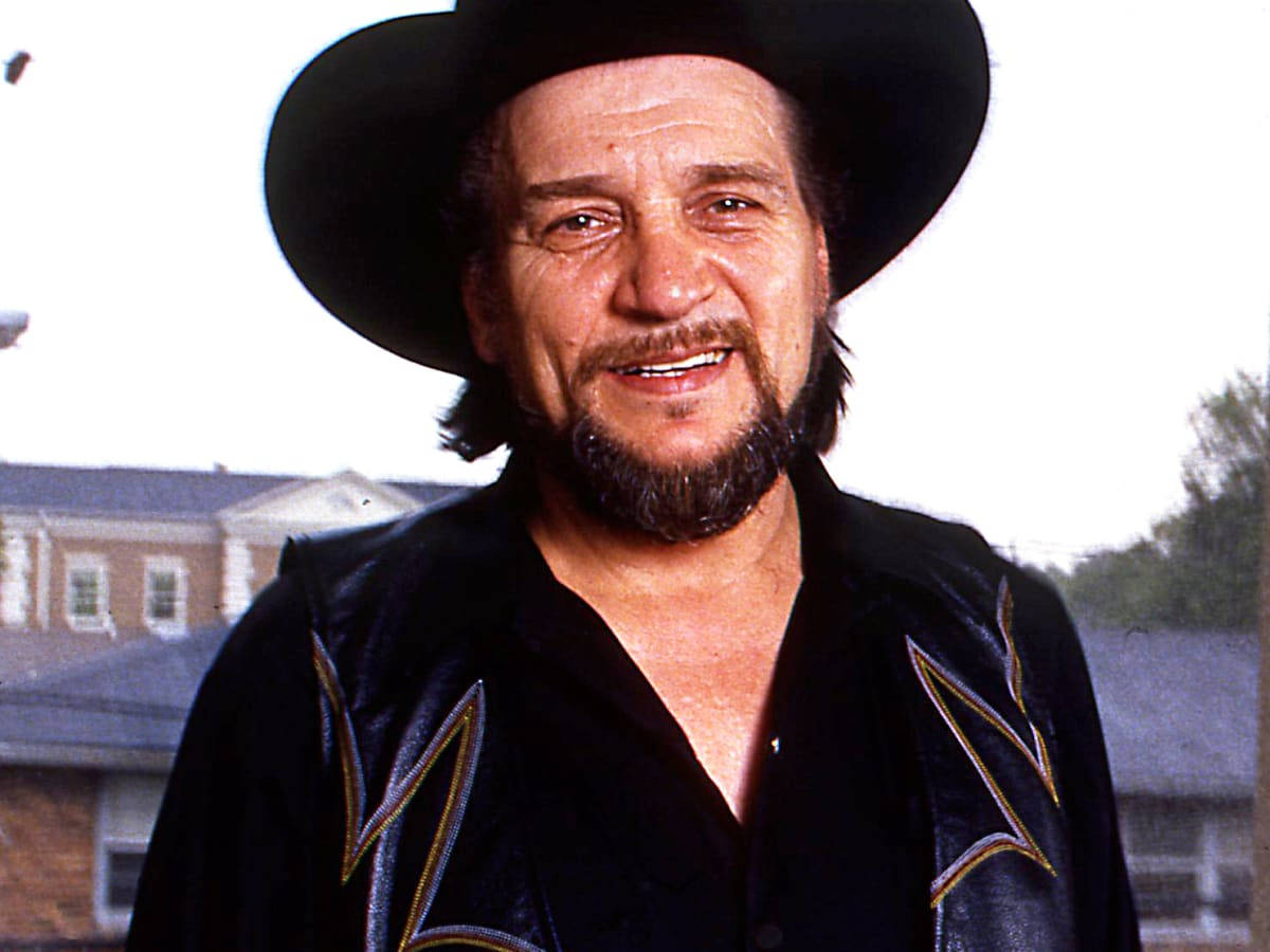 Waylon Jennings Smiling Wallpaper