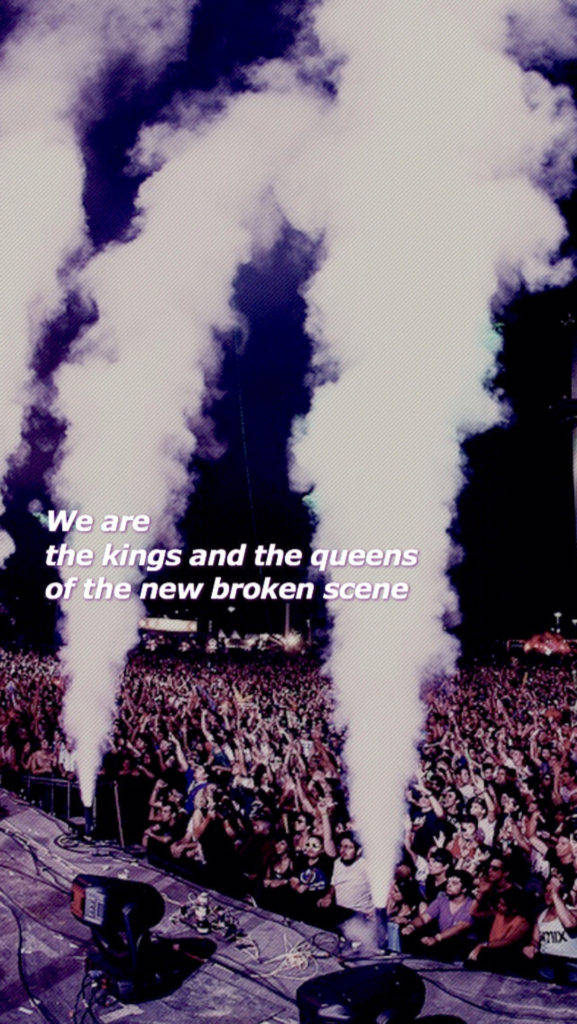 We Are The Kings Quote Tumblr Iphone Wallpaper