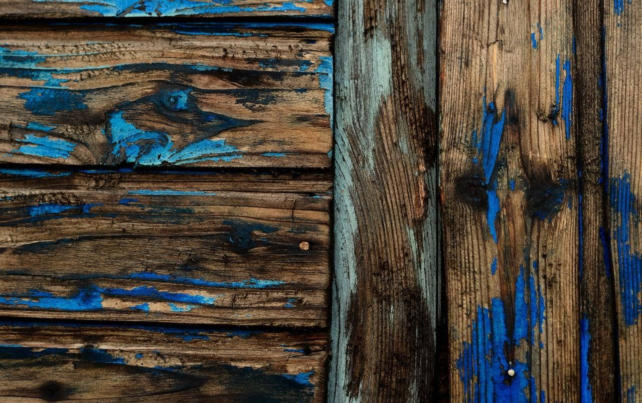 Weathered Wood Texture Wallpaper