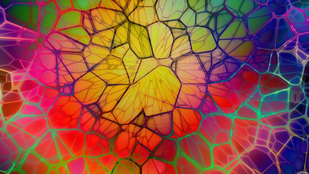 Web-patterned 4k Color Wallpaper
