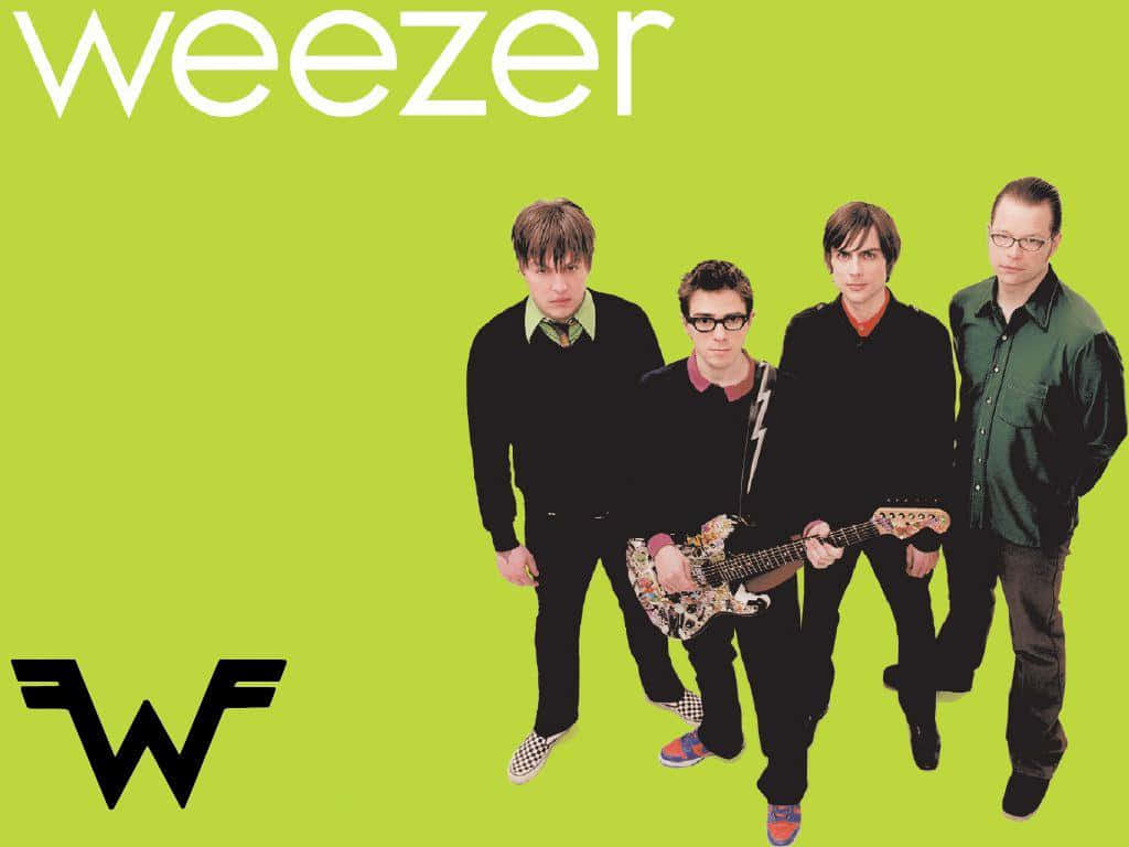 Weezer Green Album Promotional Photo Wallpaper