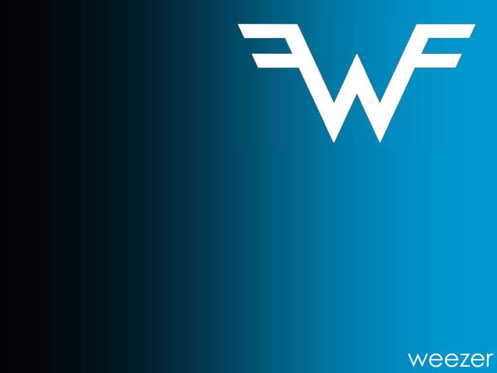 Weezer Logo Gradient Background Wallpaper